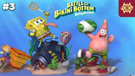 РУСАЛОГОВО и ПЕСЧАНАЯ ГОРА SpongeBob Battle for Bikini Bottom Rehydrated ремейк YouTube
