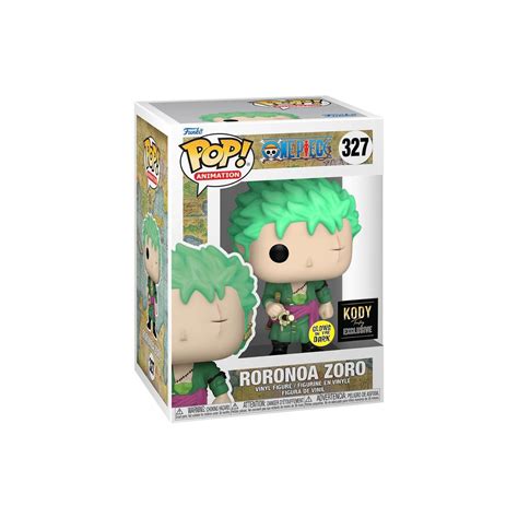 Funko Pop! Animation One Piece Roronoa Zoro GITD Kody Exclusive Figure ...