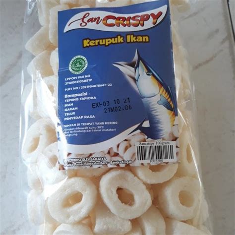 Jual Kerupuk Ikan Khas Bangka San Crispy Gram Di Lapak Herlinda