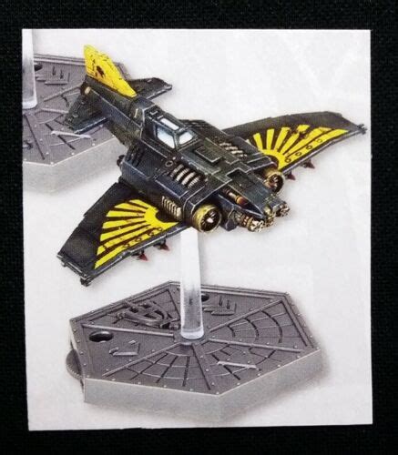 Aeronautica Imperialis Navy Thunderbolt 1 Fighter Warhammer Ebay