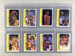 1986 Fleer Basketball Sticker Partial Set 8 11 Matthew Bullock