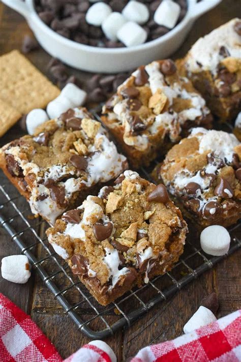 Smores Cookie Bars