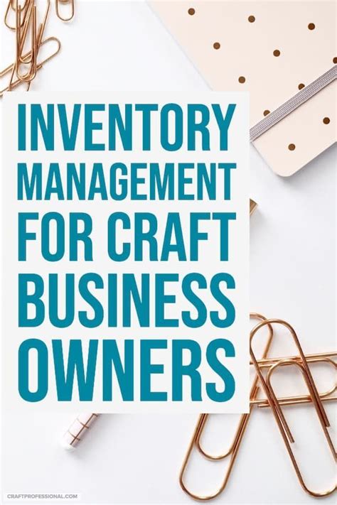 Improve Inventory Management For Your Craft Business Artofit