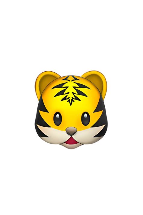 🐯 Tiger Face Emoji | Tiger face, Tiger emoji, Emoji