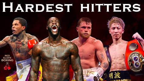 Top 10 Hardest Punchers In Boxing Youtube