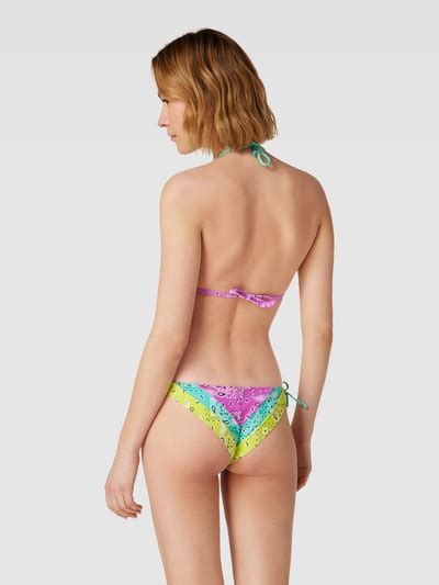 Banana Moon Bikini Oberteil Mit Allover Muster Modell Thelio Fuchsia