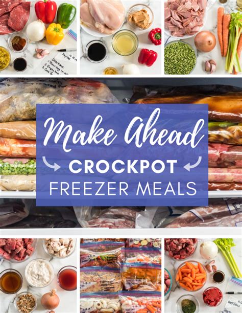 Make Ahead Freezer Dinner Recipes Deporecipe Co