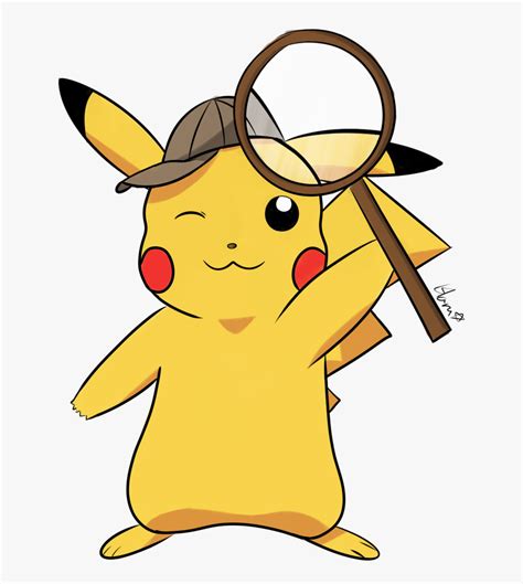 Detective Pikachu - Cartoon , Free Transparent Clipart - ClipartKey