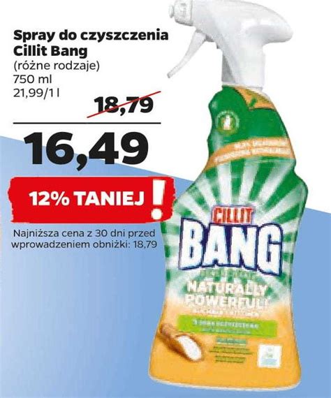 Spray Do Kuchni Cillit Bang Naturally Powerful Cena Promocje