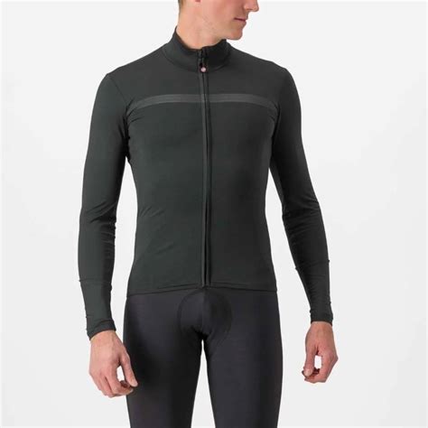 Maillot Long Cycliste Mi Saison Pro Thermal Mid Homme Castelli