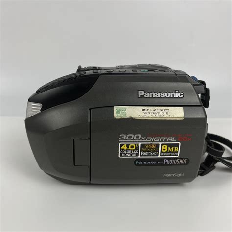 Panasonic Palmcorder Pv L750d Vhs C Vcr Charger Battery Playpak And Case