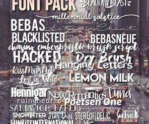 Picsart fonts pack - lanetafake