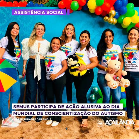 Semus Participa De AÇÃo Alusiva Ao Dia Mundial De ConscientizaÇÃo Do