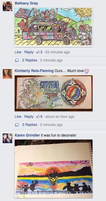 The Grateful Dead Picked 14 Of Their Favorite Fan Art Envelopes And