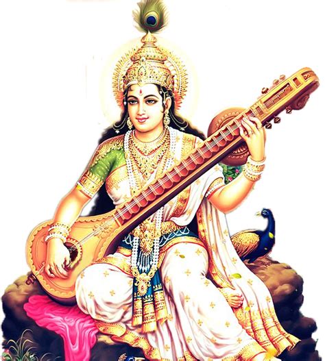 Saraswati Mata Photo Png Goddess Saraswati Png Transparent Png | Images ...