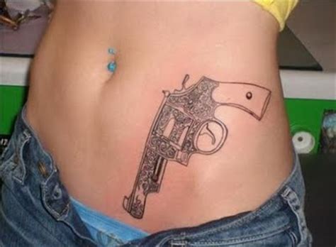 Revolver Tattoos Designs Ideas And Meaning Tattoos For You