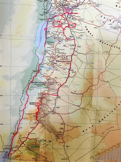 JORDAN ~ ROAD TRIP ITINERARY – the little scrapbook