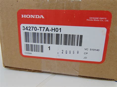 T A H Light Assembly High Mount Stop Honda Hr V