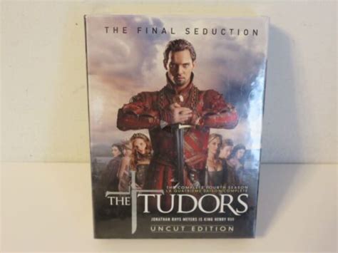 The Tudors The Final Seduction New Dvd Uncut Edition Box Set Fourth Season 4 625828596209 Ebay