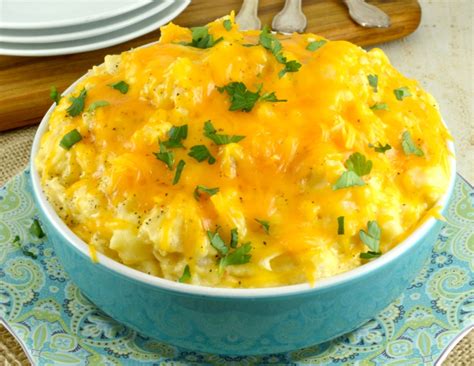 The Best Crock Pot Cheesy Potatoes Pure Creamy Cheesy Comfort Food