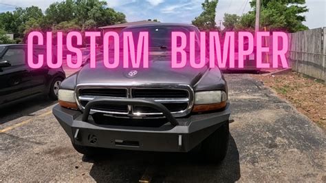 2003 Dodge Dakota Custom Front Bumper Installation Youtube