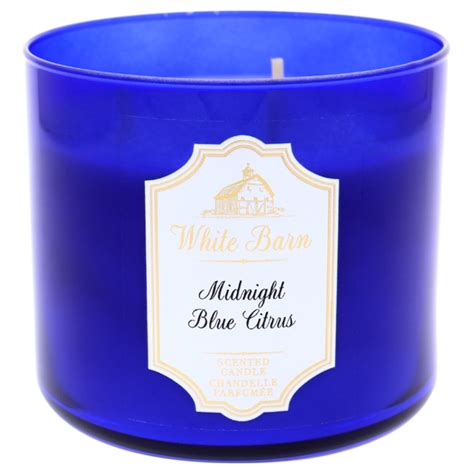 Midnight Blue Citrus 3 Wick Scented Candle By Bath And Body Works For