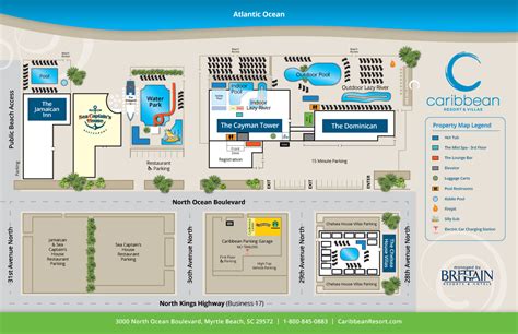 Accommodation at the Caribbean Resort, Myrtle Beach, SC