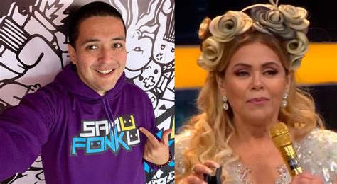 El gran show Samuel Suárez al ver el peinado de Gisela Valcárcel Ni