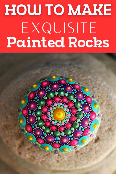 How To Make Exquisite Painted Rocks Painted Rocks Painted Rocks Diy