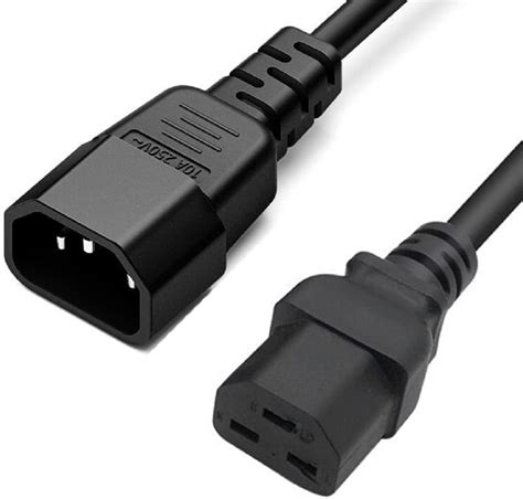 Toptekits Heavy Duty Computer Power Extension Cord For Servers And