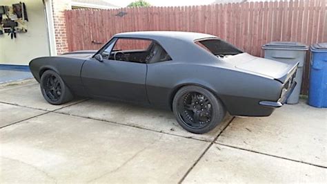 Matte Black 67 Camaro