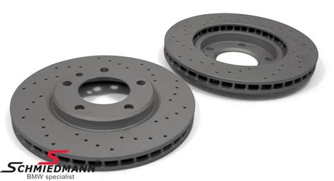 Racing Brake Discs Front X Mm Ventilated With Holes Zimmermann