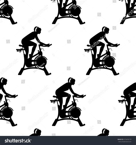 2,208 Stationary Bike Silhouette Images, Stock Photos, 3D objects ...