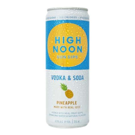 High Noon Pineapple Hard Seltzer 4 Pack Delivery In Bushnell FL