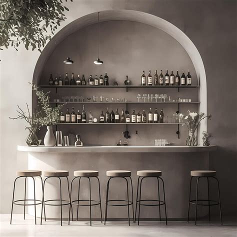 Premium Photo | Modern Bar Aesthetic for Cocktail Enthusiasts