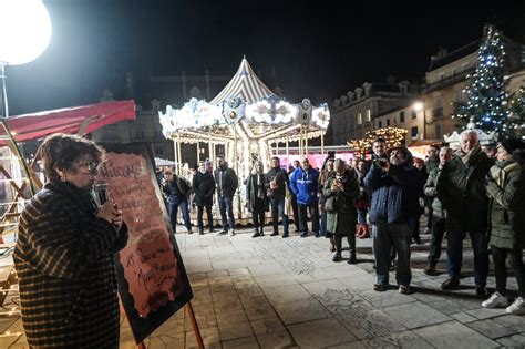 Bar le Duc Linauguration du marché de Noël constitue un temps fort de