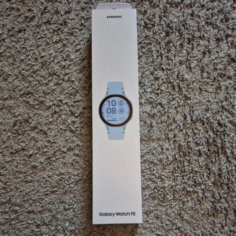 New Sealed Samsung Galaxy Fe Watch Mm Smartwatch Bluetooth