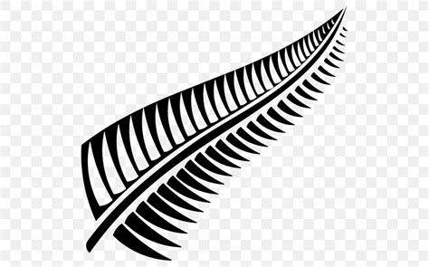 New Zealand Silver Fern (Black) Computer File, PNG, 512x512px, New ...