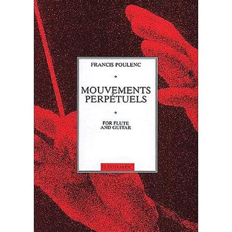 Poulenc Mouvements Perpetuels Levering Fltgtr Flute And Reverb