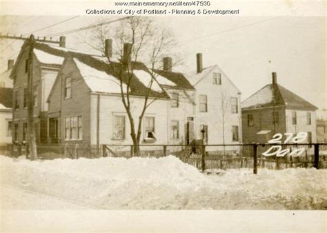 278 Danforth Street, Portland, 1924 - Maine Memory Network