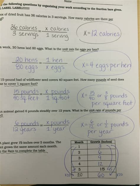 Ratios And Proportions Practice Answers