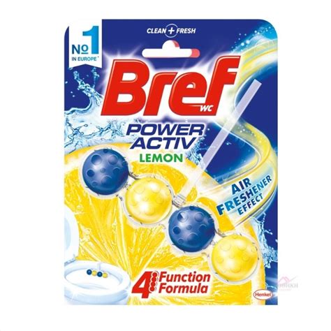 Bref Power Activ Wc Block Lemon Gr Kouvas Market