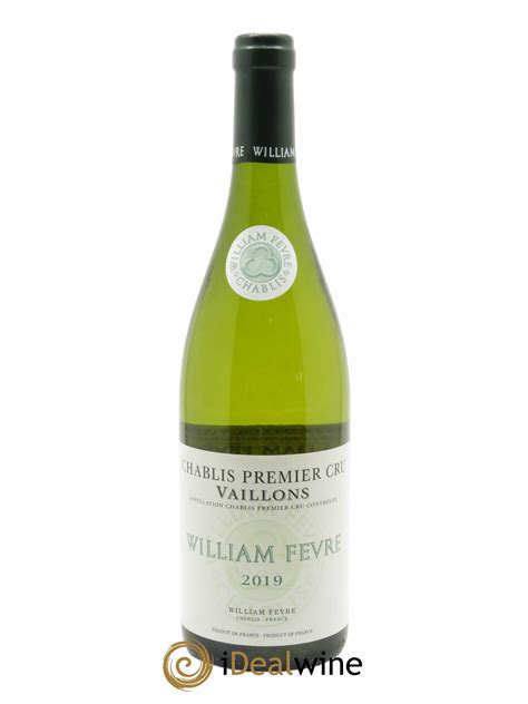 Acheter Chablis 1er Cru Vaillons Maison William Fèvre 2019 lot 71936