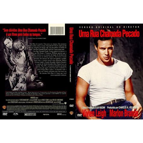 Dvd Uma Rua Chamada Pecado Marlon Brando Submarino