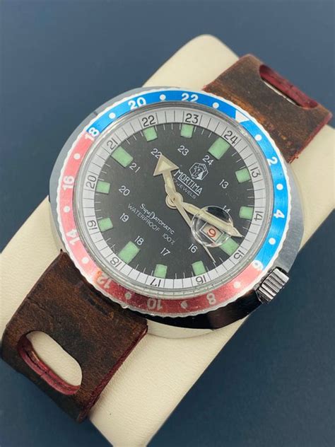 Mortima Superdatomatic Diver Pepsi Bezel Men 1970 1979 Catawiki