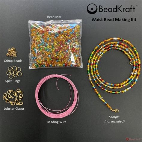 Waist Beads Seed Bead Bracelets Diy How To Make Beads Waist Jewelry