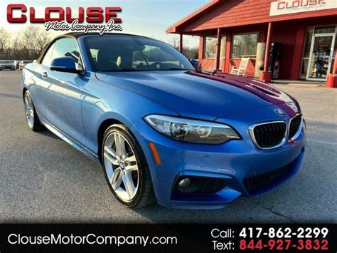 Used Bmw 2 Series 230i Convertible Rwd For Sale With Photos Cargurus