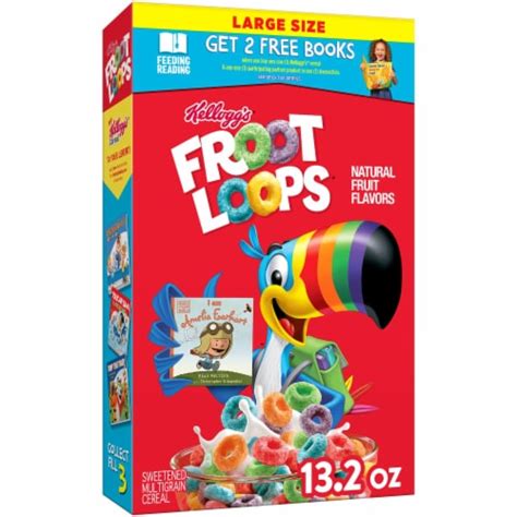 Kellogg S Froot Loops Original Large Size Cereal 13 2 Oz Frys Food