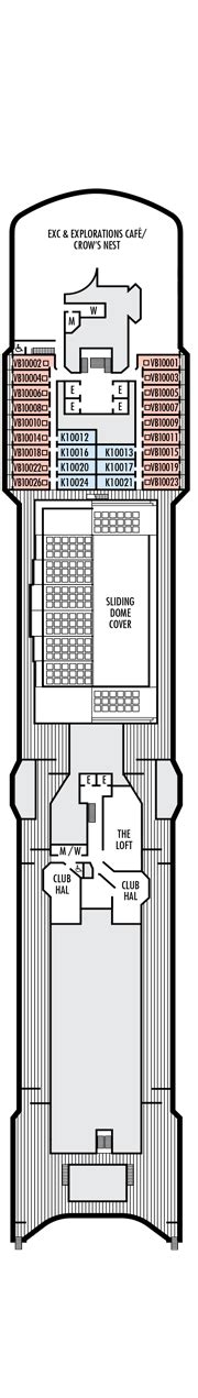 Ms Oosterdam Deck Plan And Cabin Plan