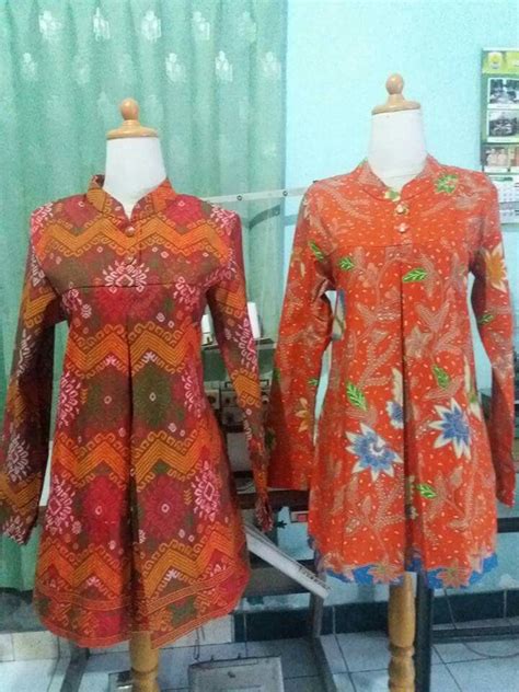 Pin Oleh Lisa Yune Di Atasan Batik Pecah Model Model Pakaian Baju